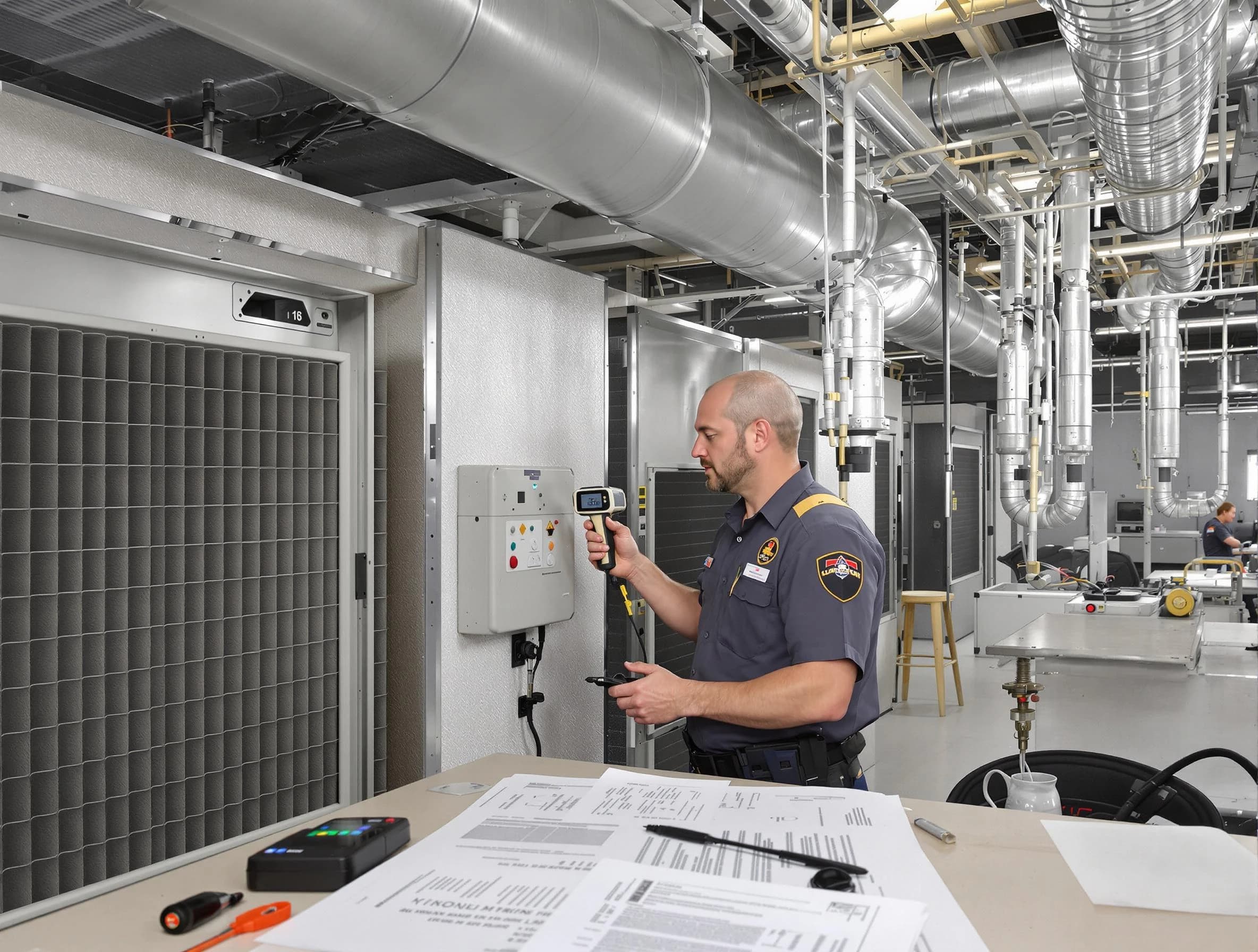 Professional filter system inspection by North Decatur Air Duct Cleaning in North Decatur