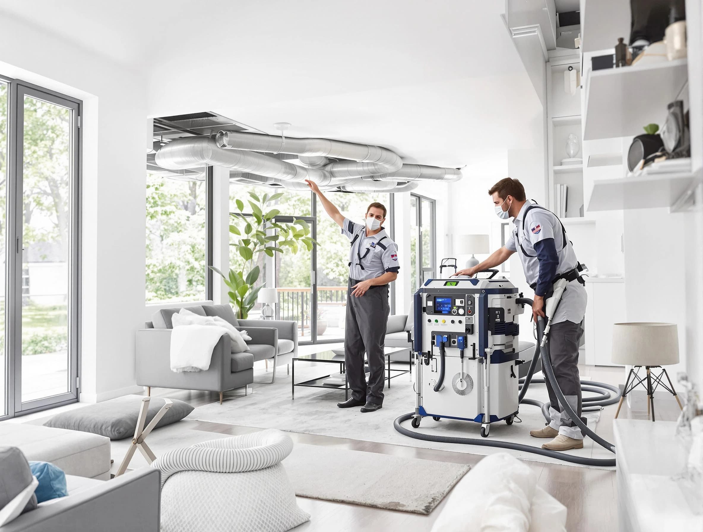 North Decatur Air Duct Cleaning professional conducting pure air duct cleaning with state-of-the-art equipment in North Decatur