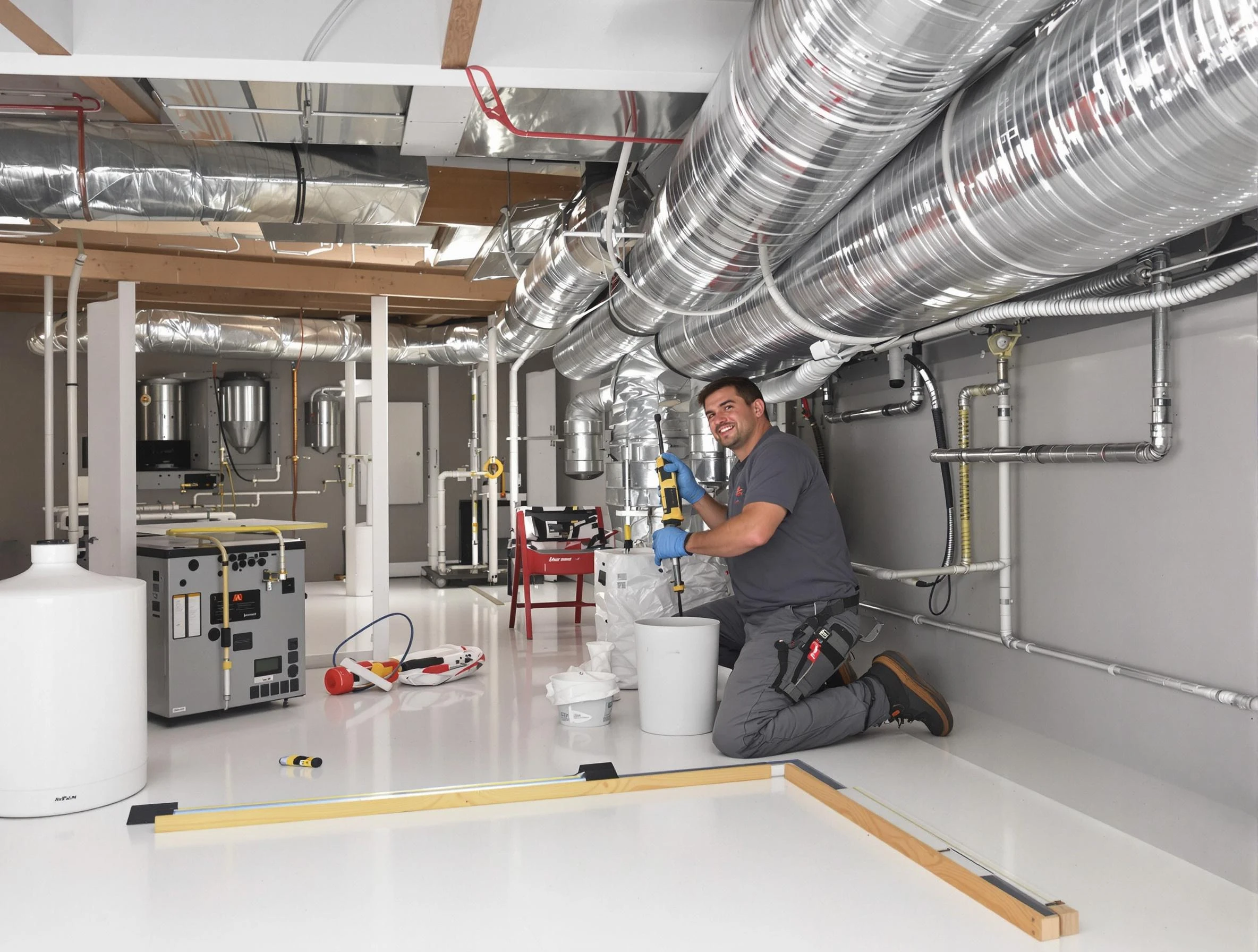 Professional duct sealing service by North Decatur Air Duct Cleaning in North Decatur