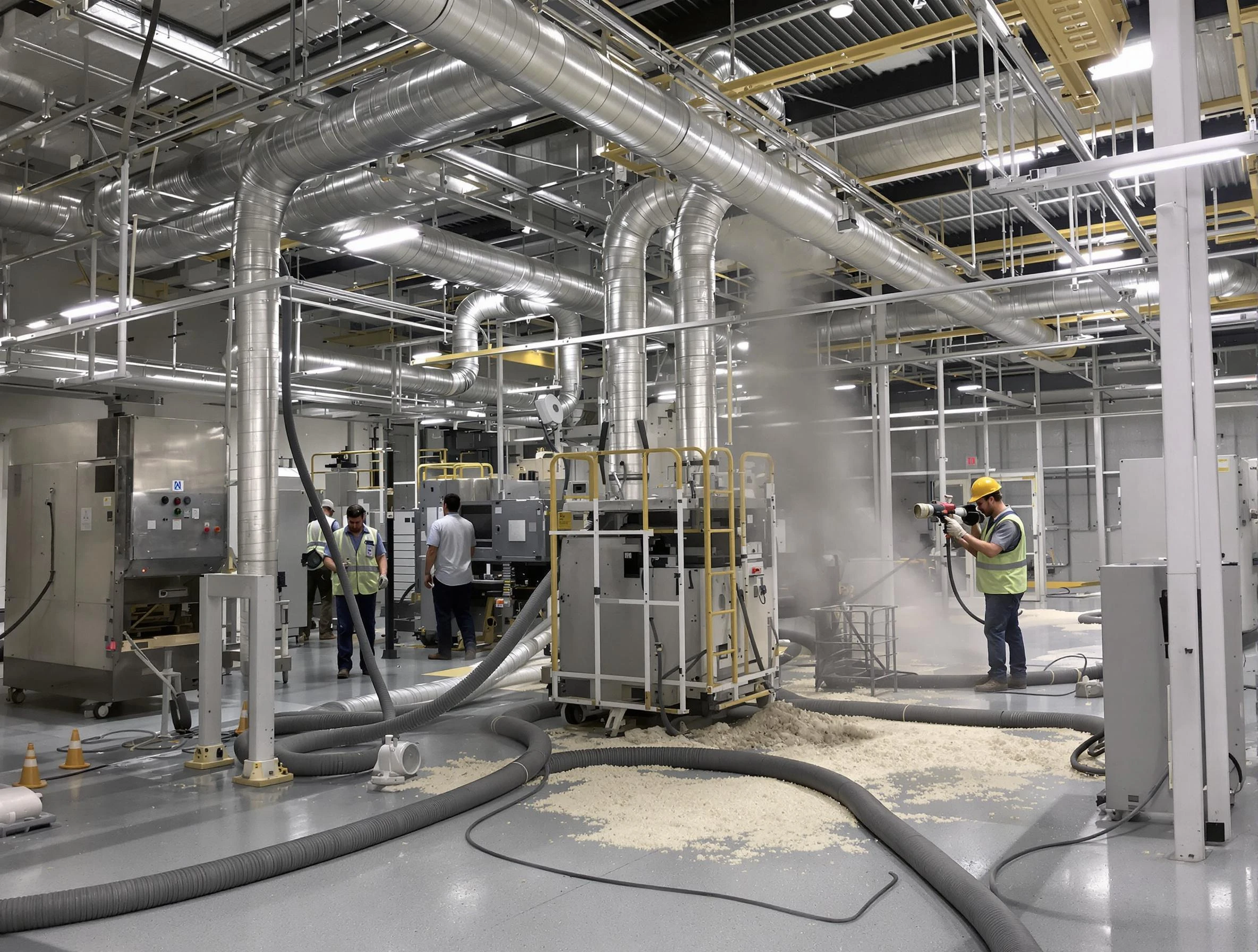 Heavy-duty industrial duct cleaning by North Decatur Air Duct Cleaning in North Decatur